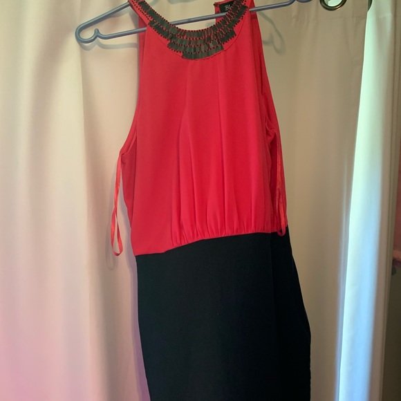 Gorgeous, new pink and black dress - Picture 1 of 3